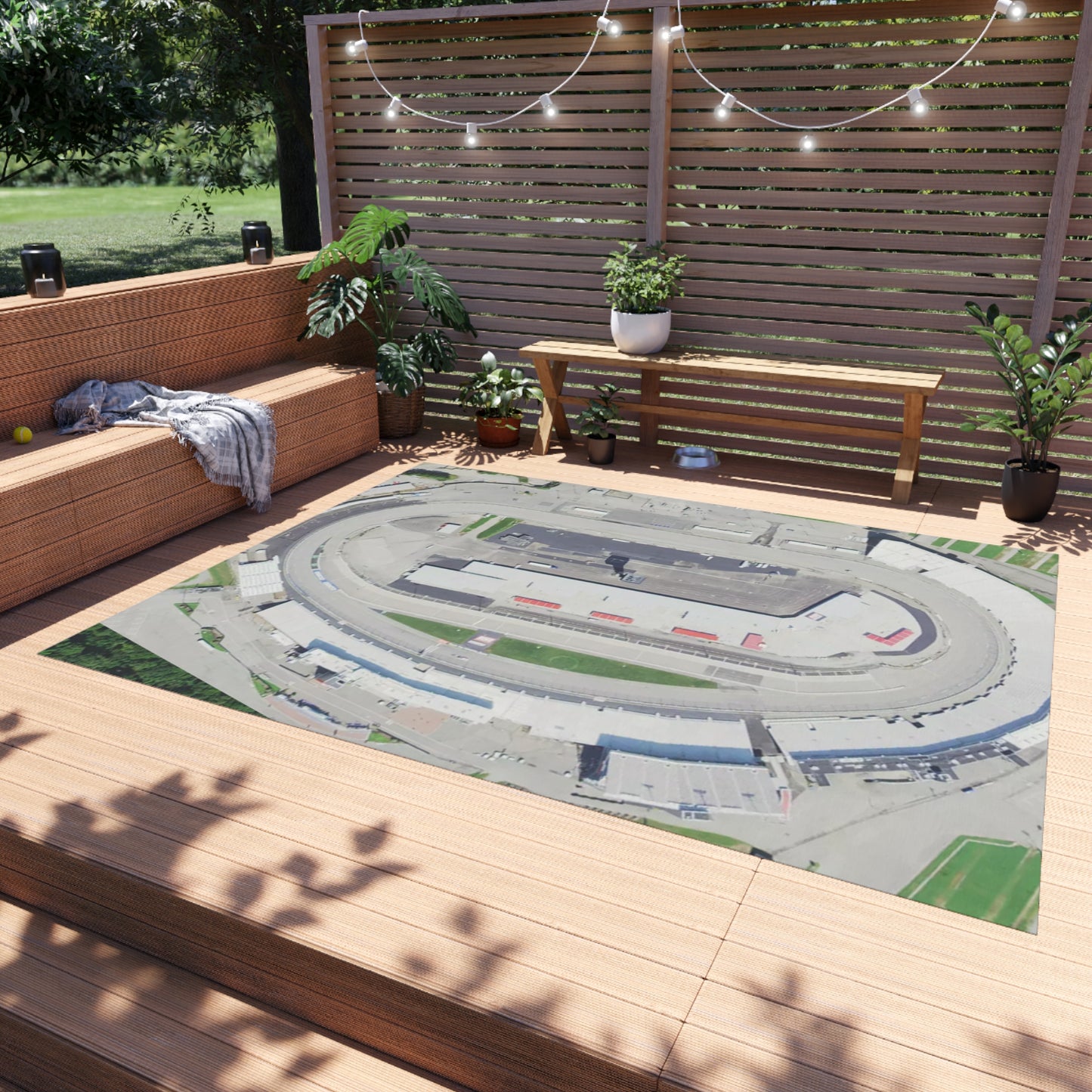 Nascar Race Track Play Rug