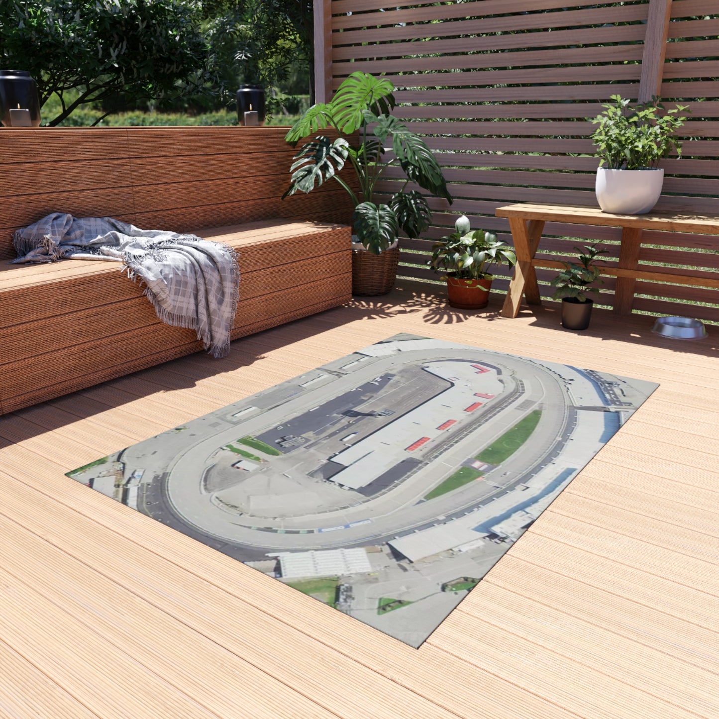 Nascar Race Track Play Rug