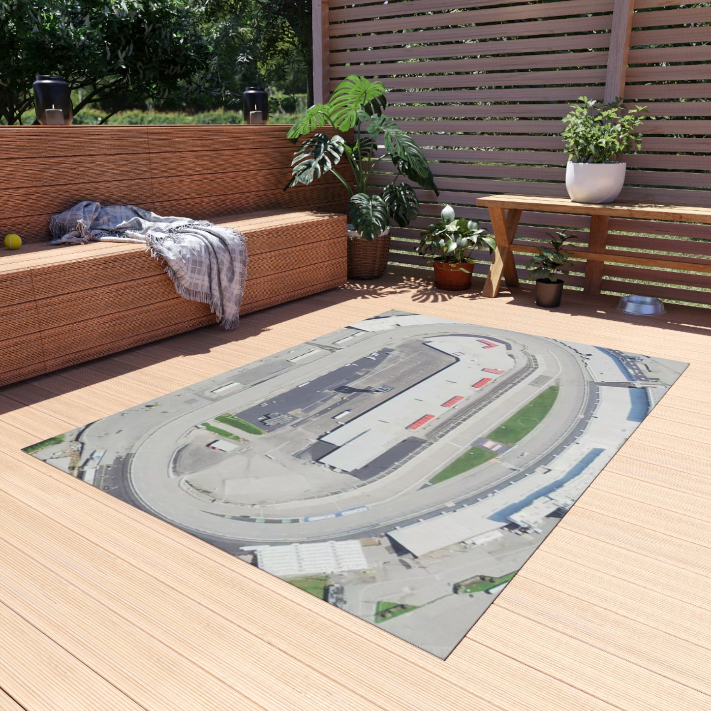 Nascar Race Track Play Rug
